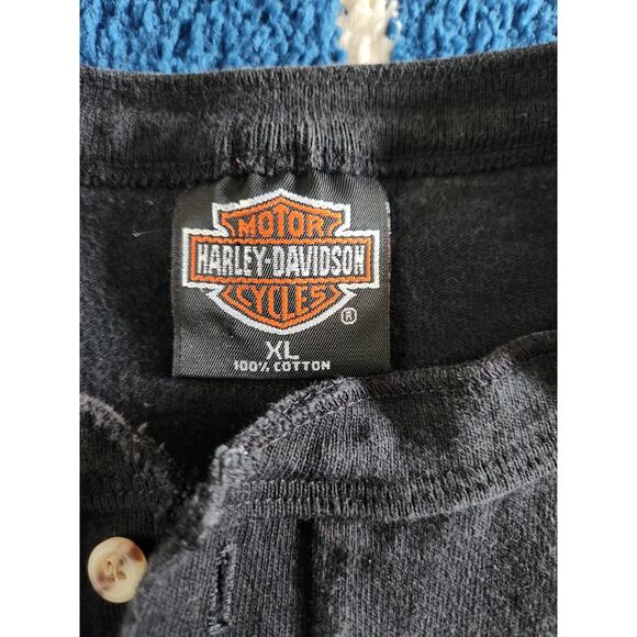 Vintage 1997 Harley-Davidson Men's Grand Canyon Graphic Long Sleeve XL - Picture 5 of 7